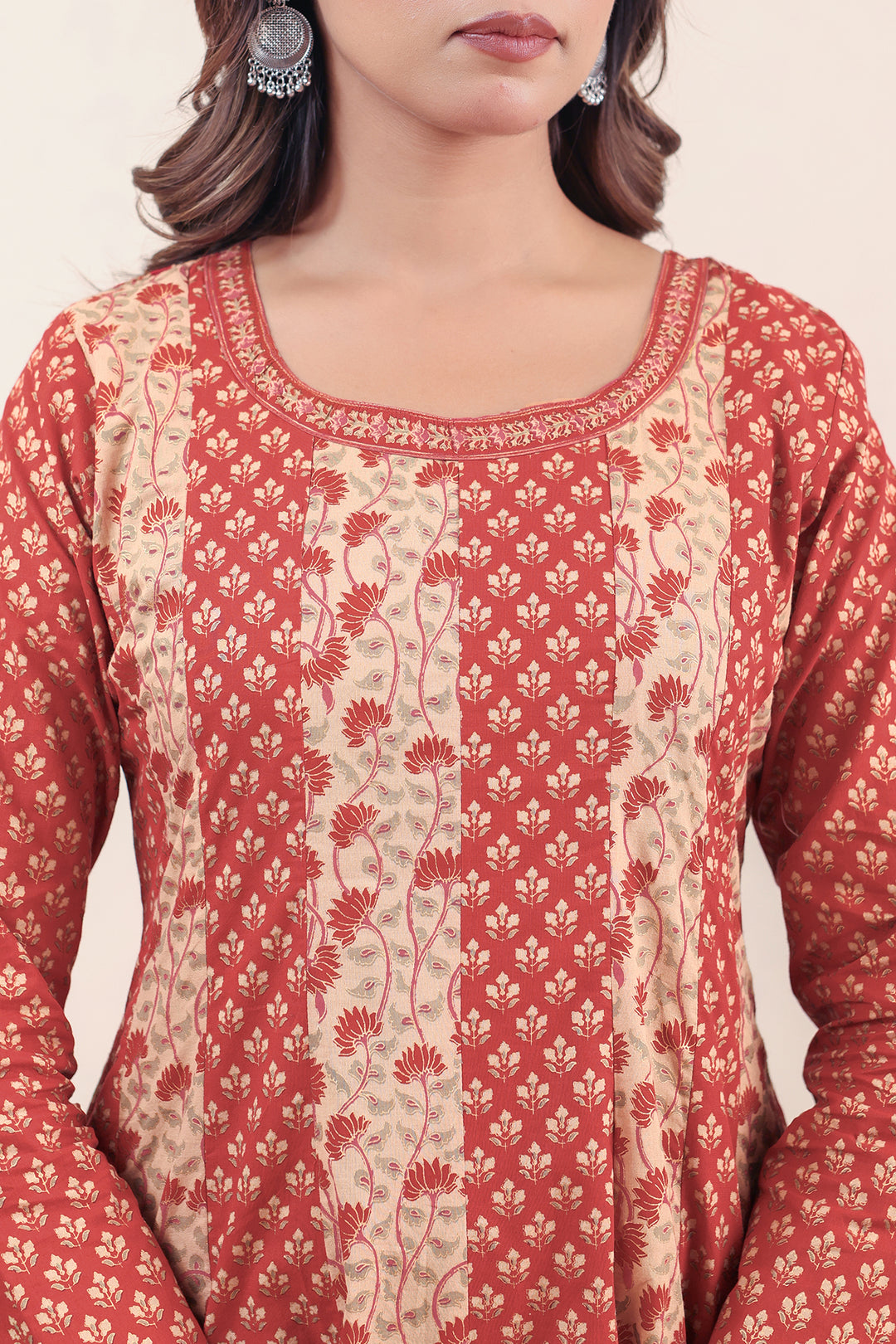 Red Buti Kali Dress
