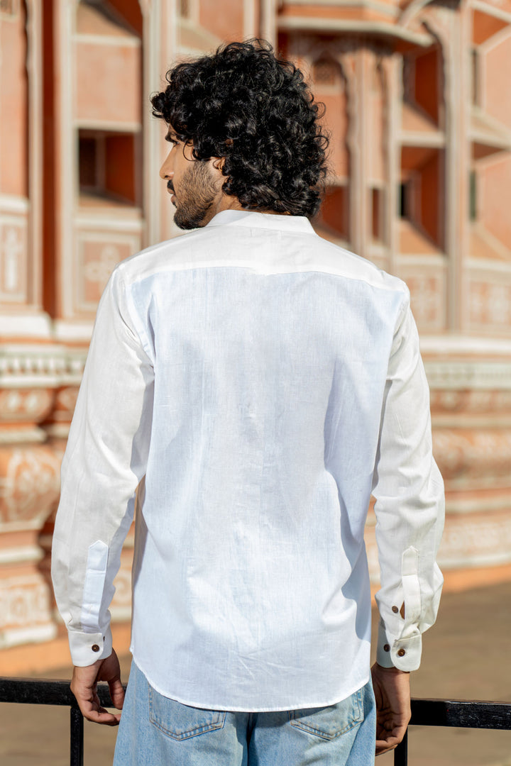 White Cotton Shirt
