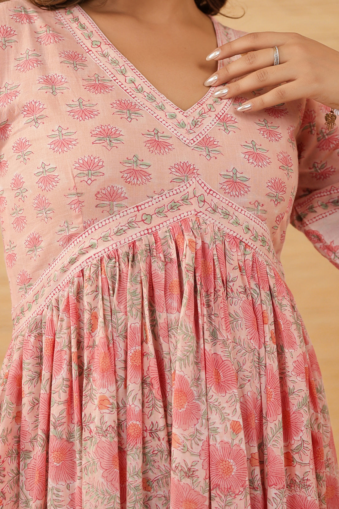 Pastel Pink Buti Nyra Dress