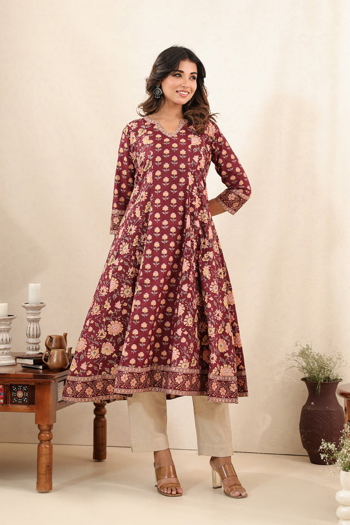 Brown Kali Dress