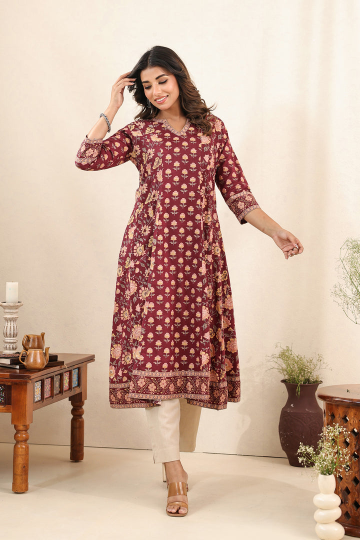 Brown Kali Dress