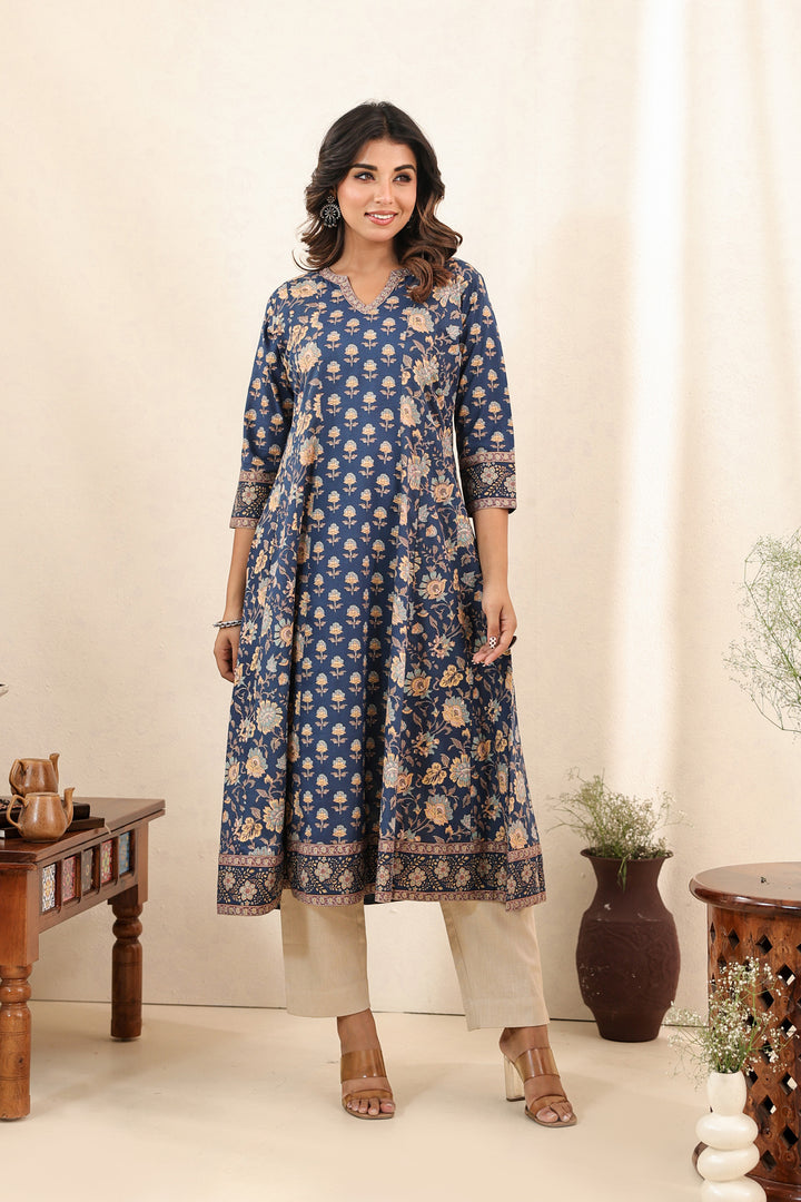 Royal Blue Kali Dress Set
