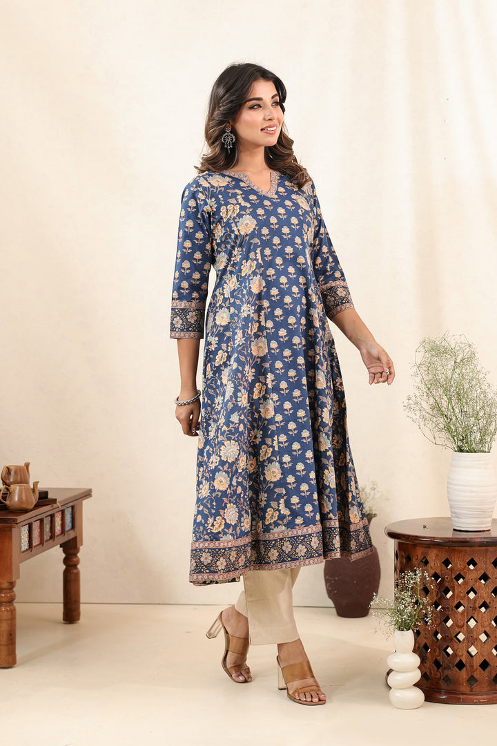 Royal Blue Kali Dress Set