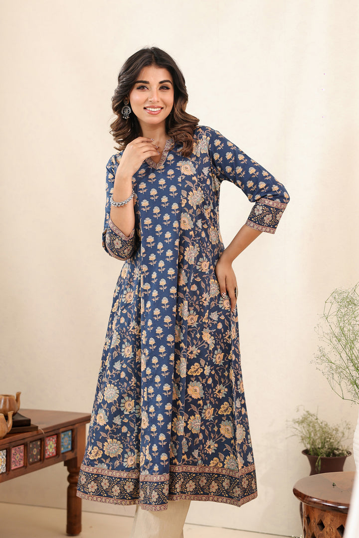 Royal Blue Kali Dress Set
