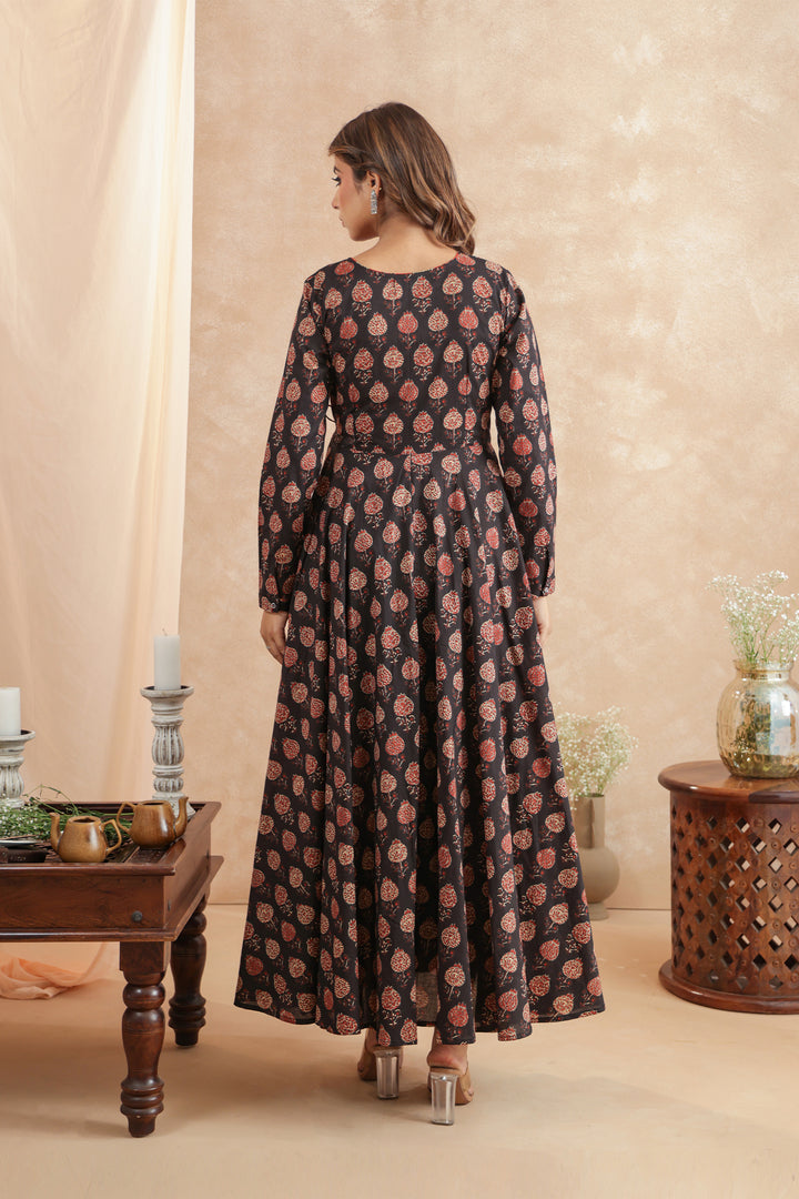 Shilpi Ajrakh Black Dress
