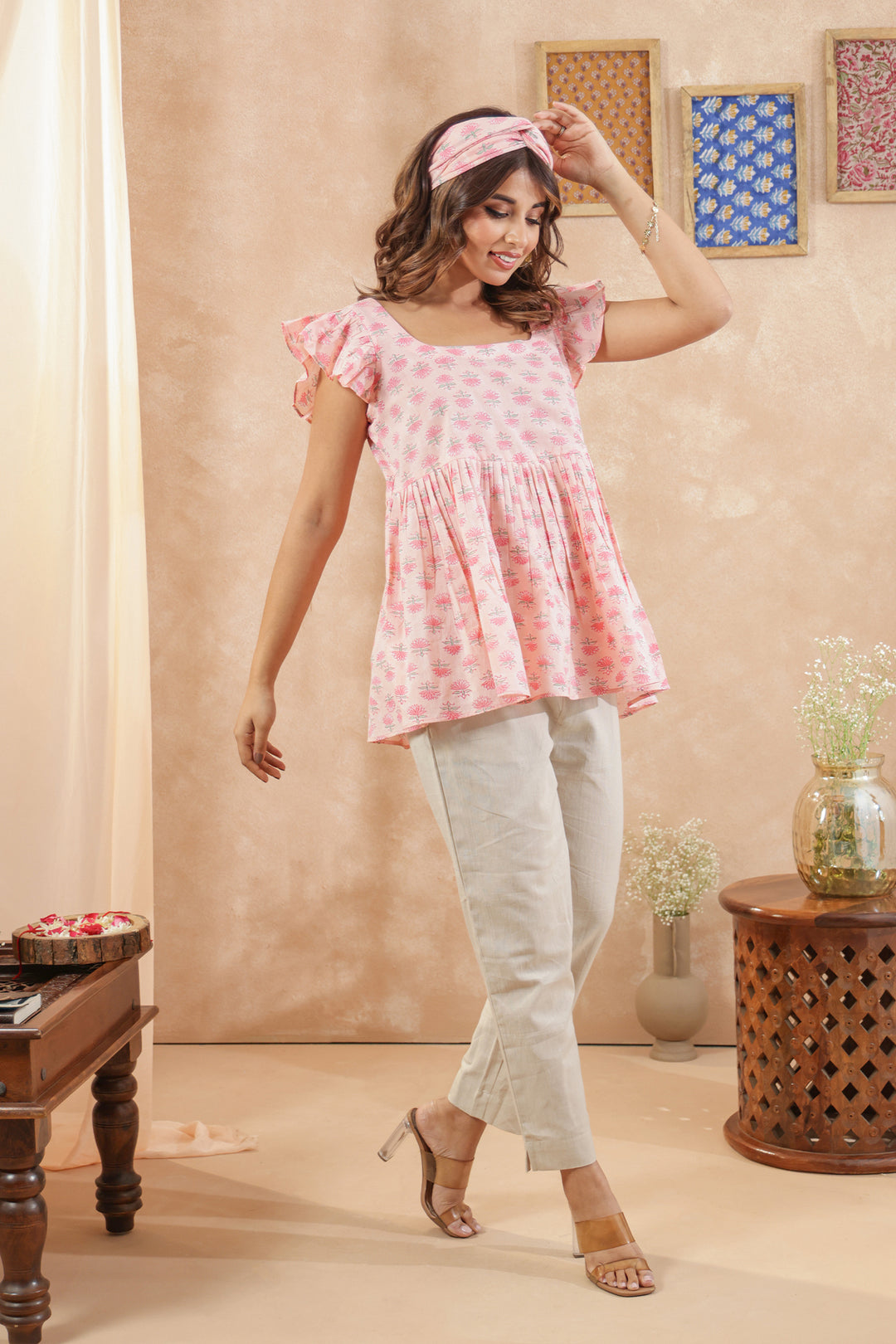 Pink Buti Top