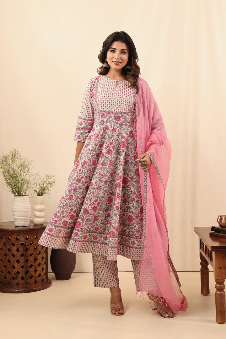 Pastel Pink Dress Set