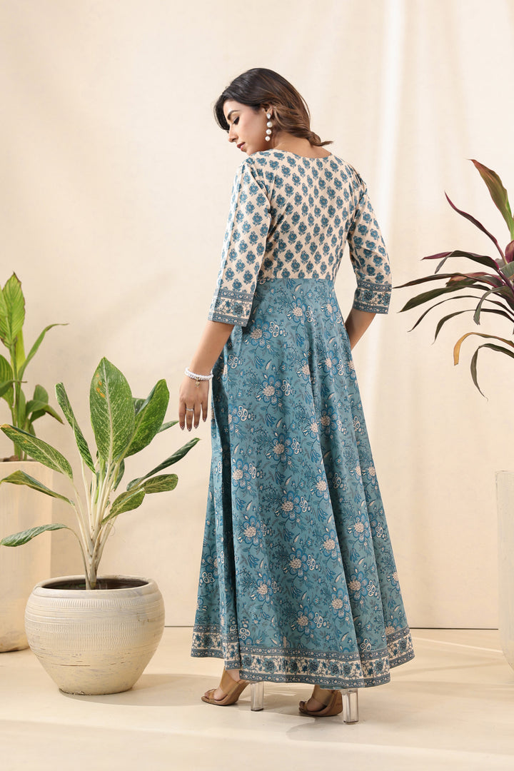 Turquoise Jiya Dress