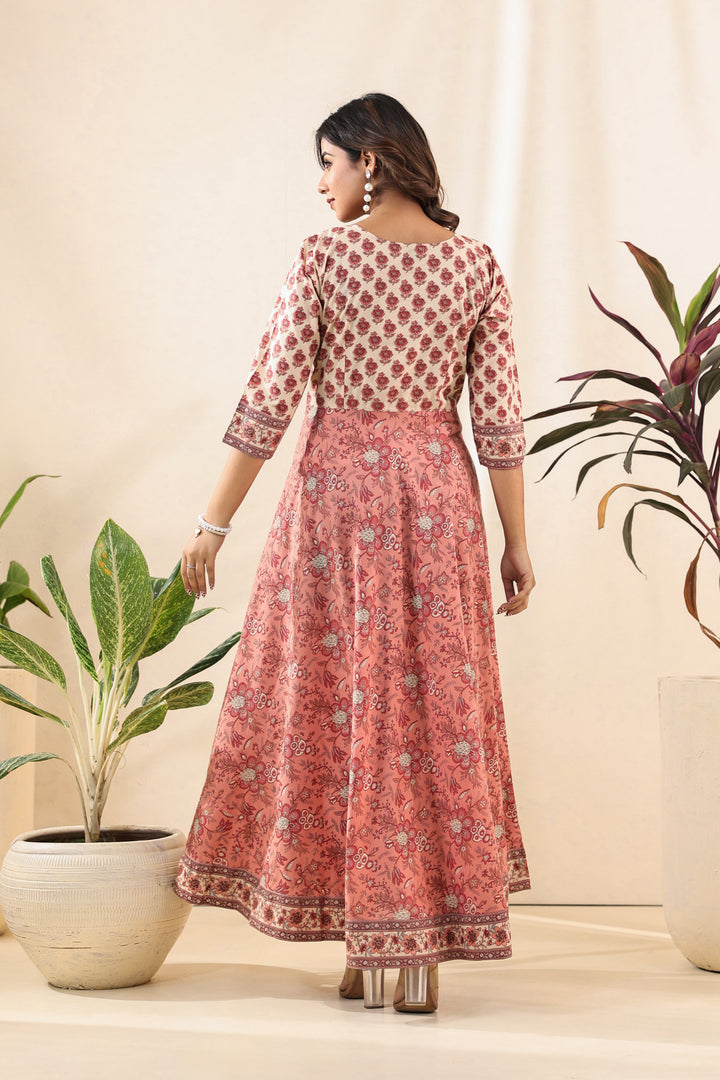 Salmon Jiya Dress
