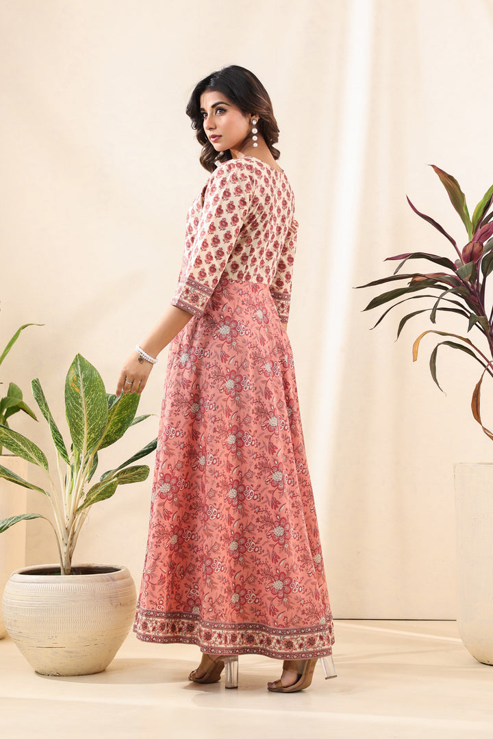 Salmon Jiya Dress