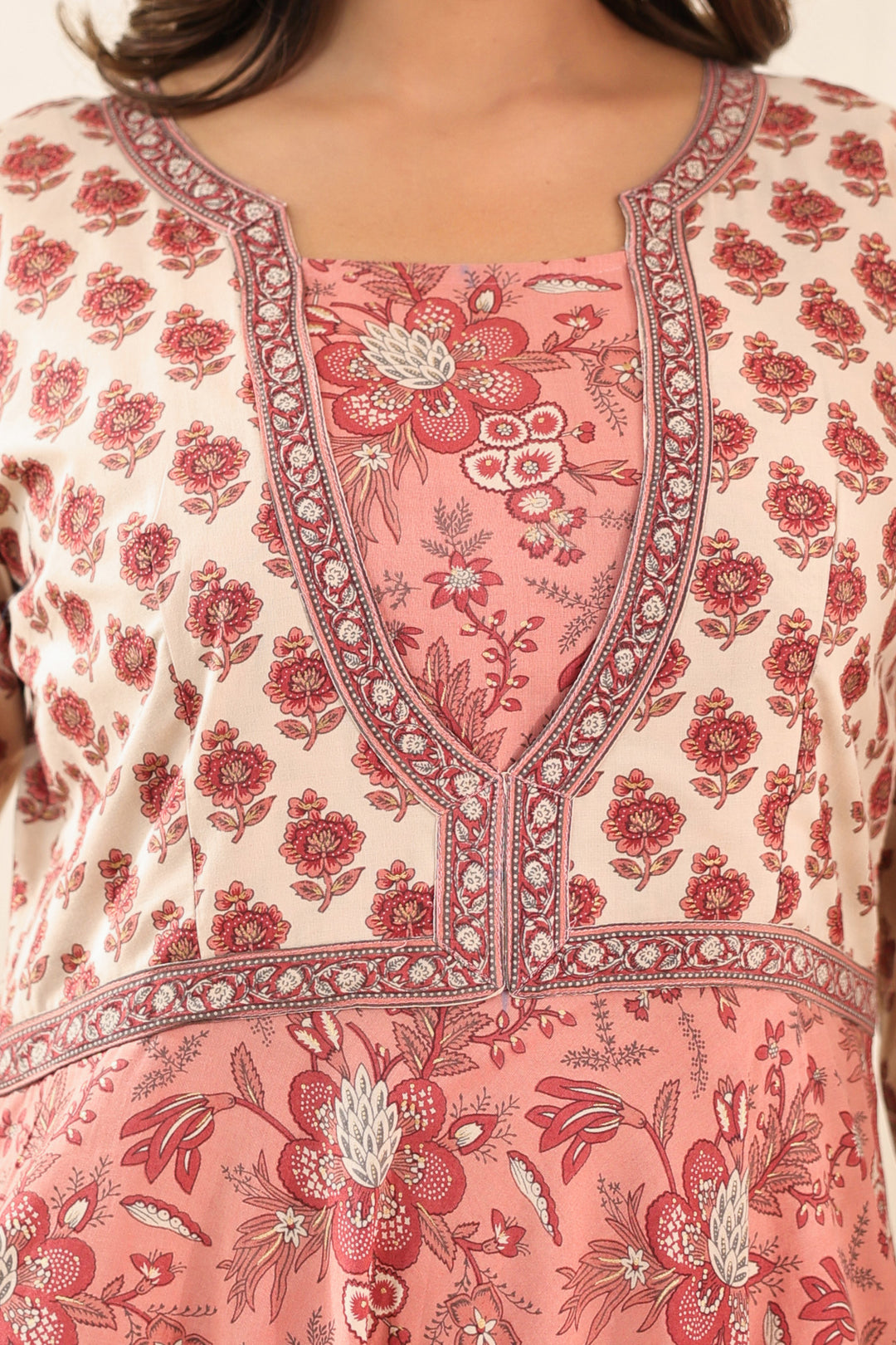 Salmon Jiya Dress