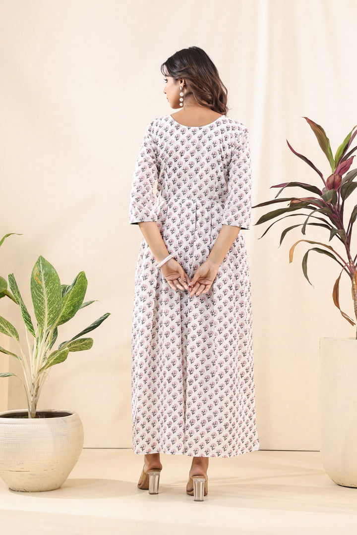 Peach Buti Dress