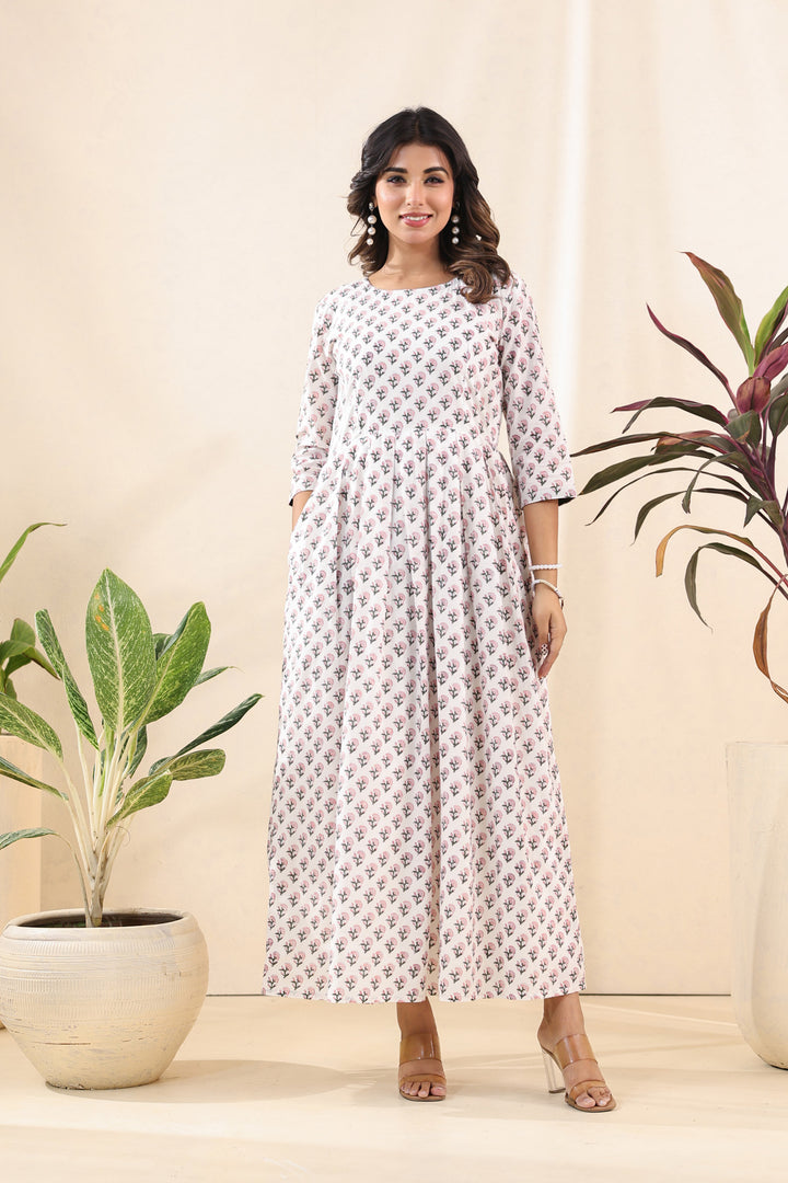 Peach Buti Dress