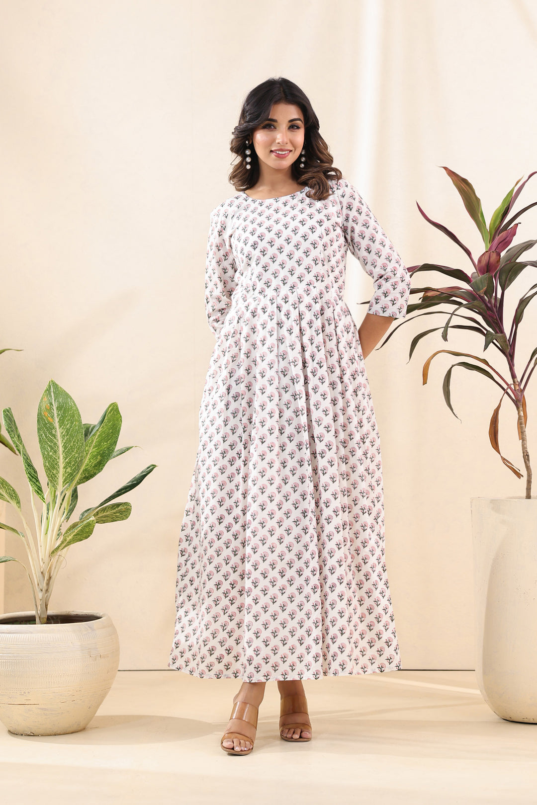 Peach Buti Dress