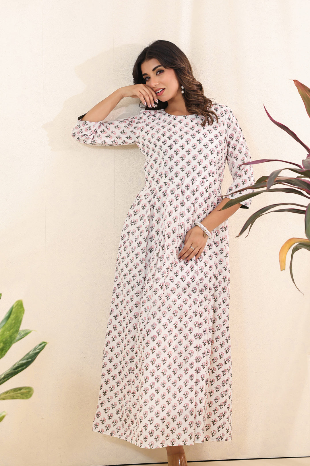 Peach Buti Dress