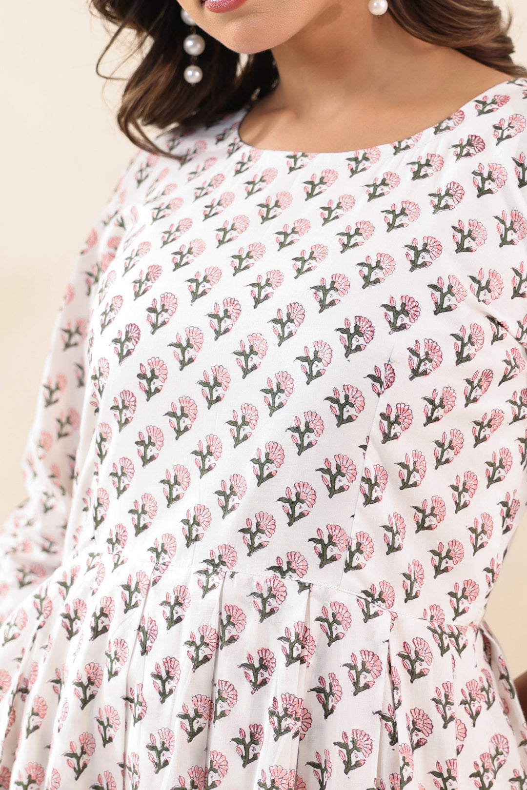 Peach Buti Dress