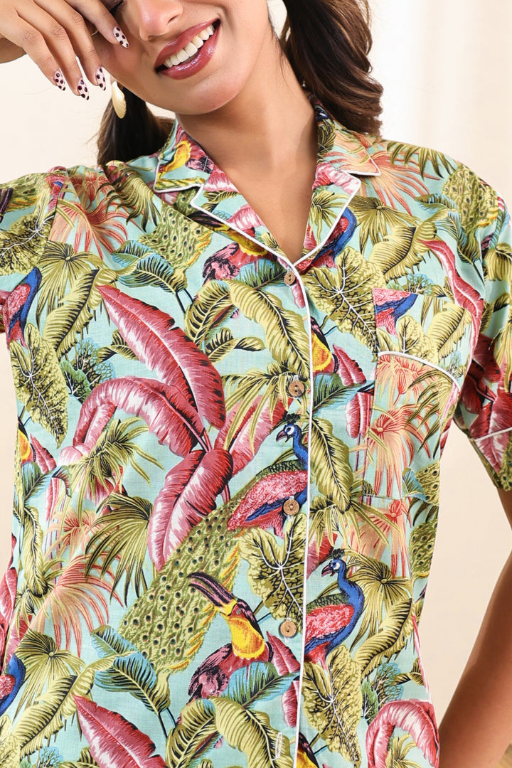 Tropical Shorts Set