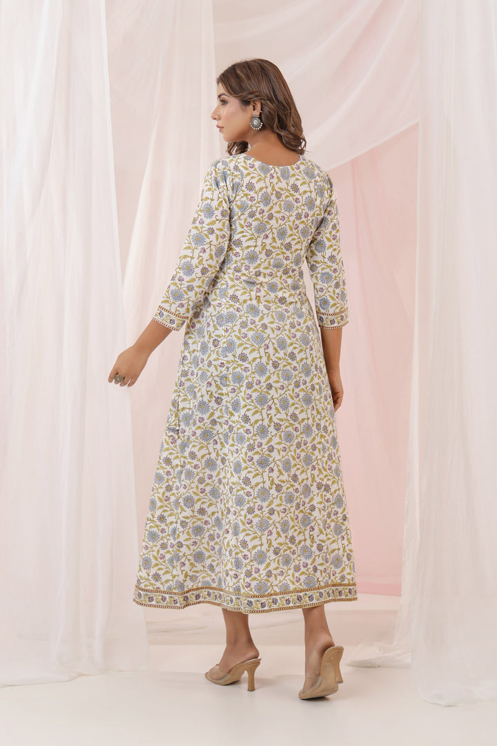 Pony Mughal Anarkali Dress